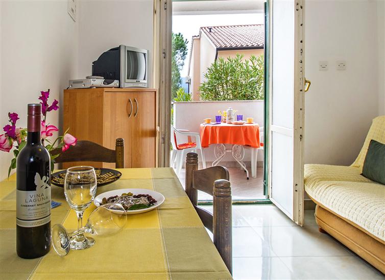 Apartment A1, for 2 persons