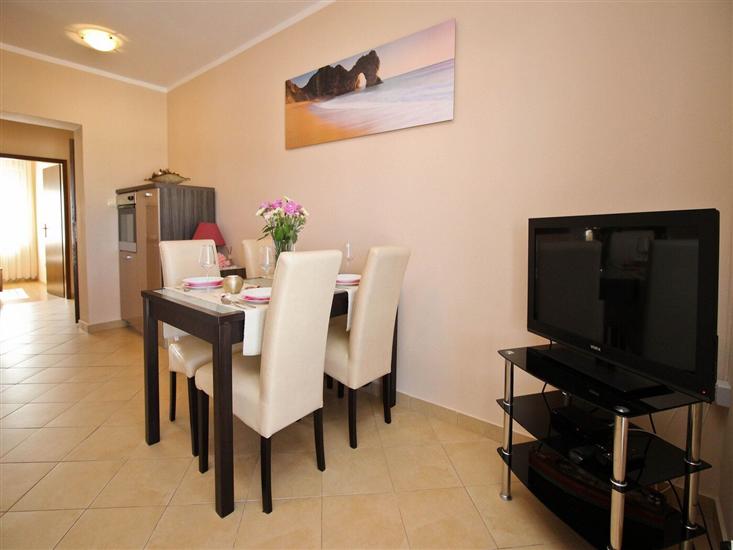 Apartment A2, for 8 persons