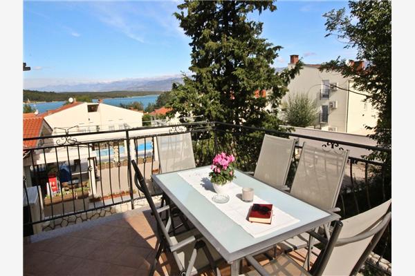 Apartment A2, for 8 persons