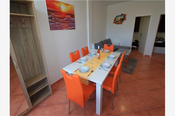 Apartment A2, for 6 persons