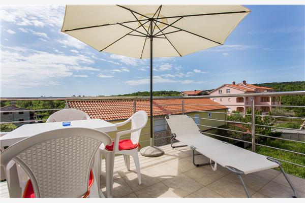 Apartment A1, for 4 persons