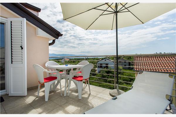 Apartment A1, for 4 persons