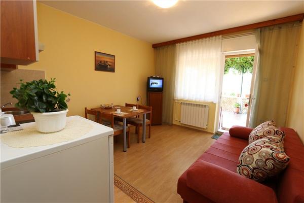 Apartment A1, for 3 persons