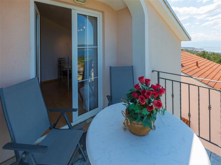 Appartement A4, voor 3 personen