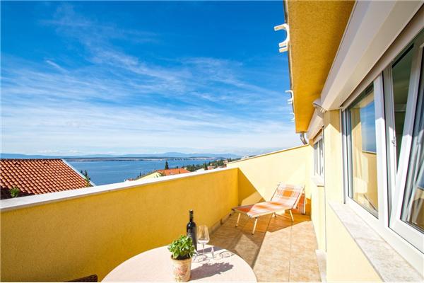 Apartment A1, for 2 persons