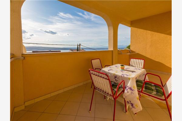 Appartement A2, voor 5 personen