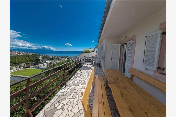 Apartment A1, for 9 persons