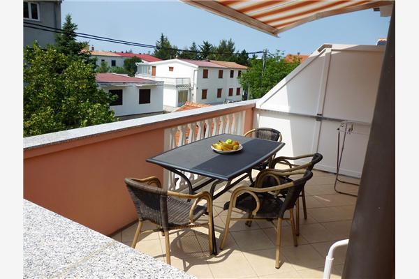 Apartment A2, for 3 persons