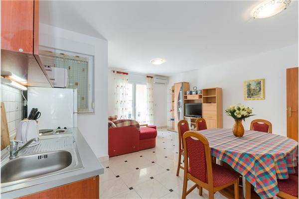 Apartment A3, for 5 persons