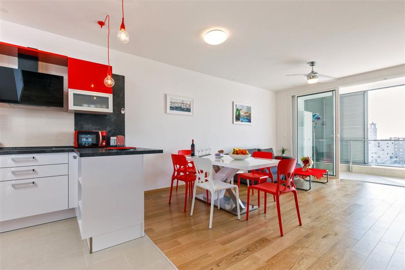 Apartment A1, for 6 persons