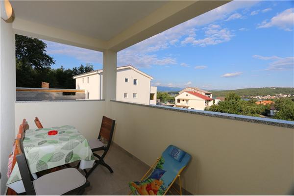 Apartment A1, for 6 persons