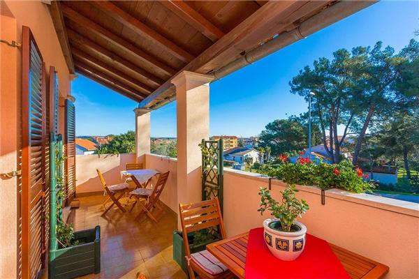 Apartment A1, for 3 persons