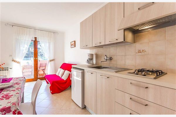 Apartment A3, for 5 persons