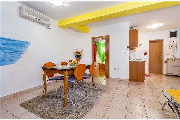 Apartment A1, for 3 persons