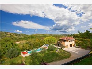 Villa Malvasia Motovun, Größe 160,00 m2, Privatunterkunft mit Pool