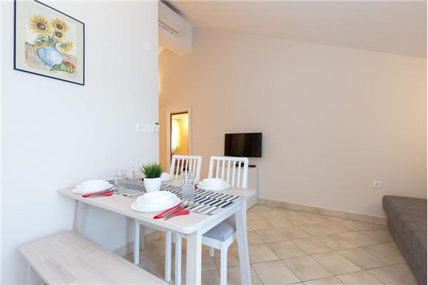 Apartment A2, for 3 persons