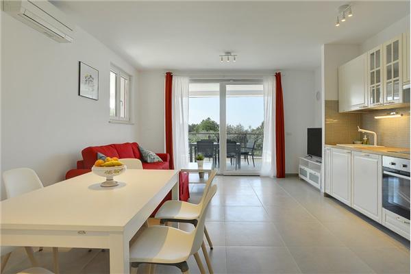 Apartment A1, for 6 persons