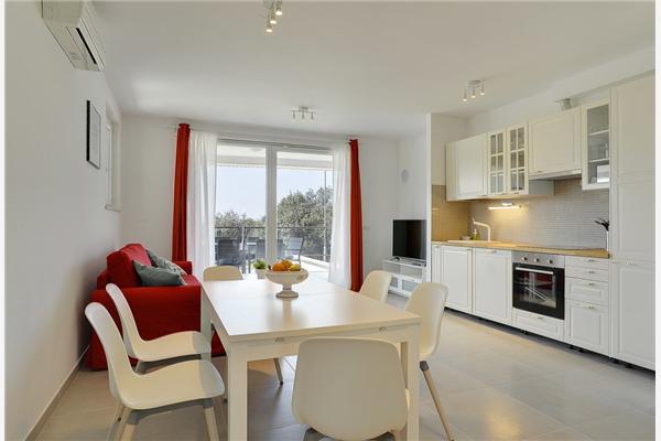 Apartment A1, for 6 persons