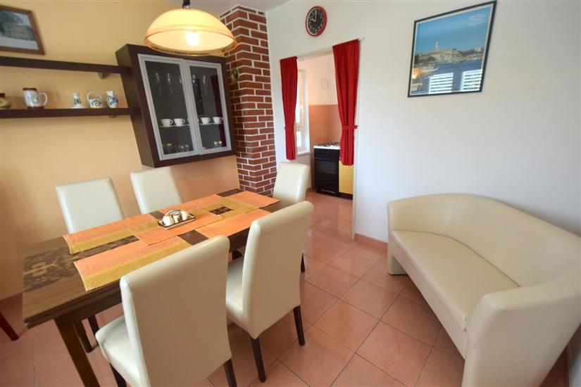 Apartment A1, for 6 persons