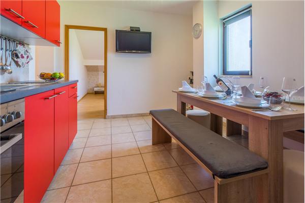 Apartment A1, for 7 persons