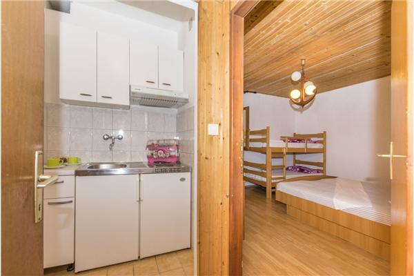 Apartment A1, for 3 persons