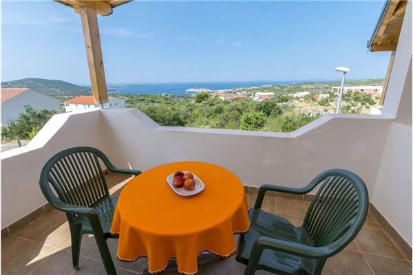 Apartment A2, for 3 persons