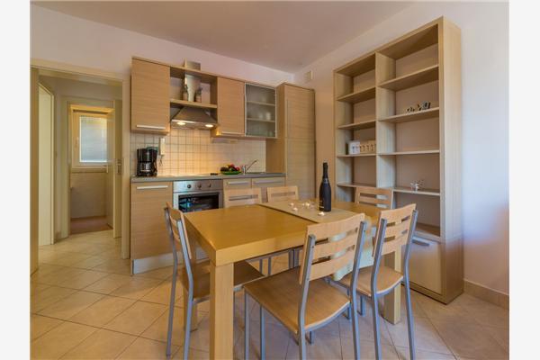 Apartment A3, for 6 persons