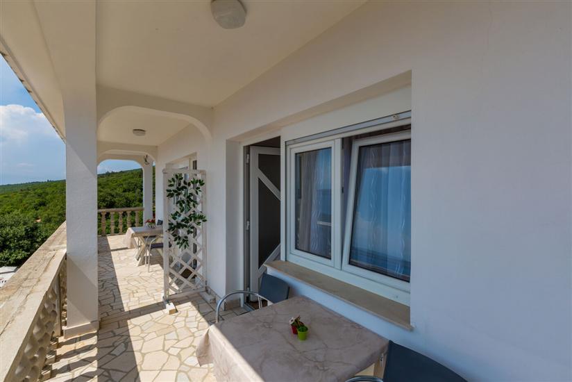 Apartment A1, for 2 persons