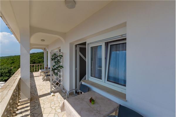 Apartment A1, for 2 persons