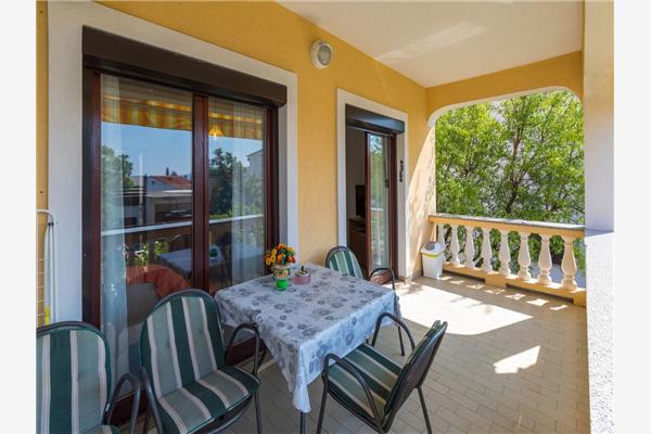 Apartment A1, for 2 persons