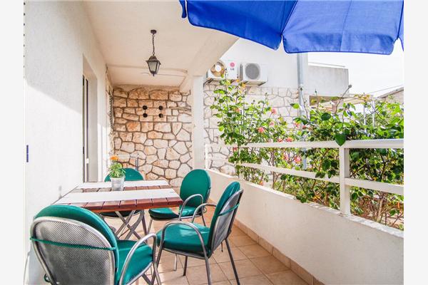 Apartment A1, for 4 persons