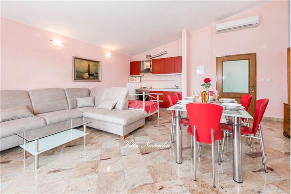 Apartment A1, for 6 persons