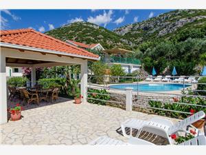 Hiša Holiday Villa Klara Peljesac, Kvadratura 132,00 m2, Namestitev z bazenom, Oddaljenost od morja 150 m