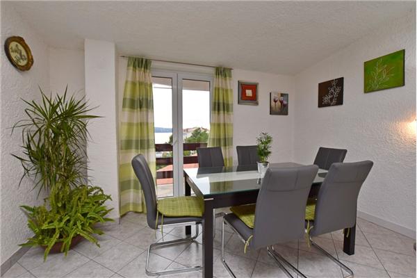 Apartment A1, for 6 persons