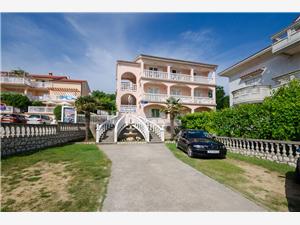 Ferienwohnungen Borka Lopar - Insel Rab, Größe 30,00 m2, Entfernung vom Ortszentrum (Luftlinie) 300 m