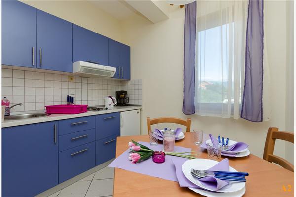 Apartment A2, for 4 persons