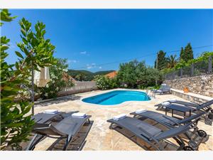 Villa Mir Vami Sumartin - island Brac, Size 150.00 m2, Accommodation with pool, Airline distance to the sea 200 m