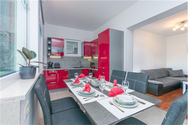 Apartment A1, for 6 persons