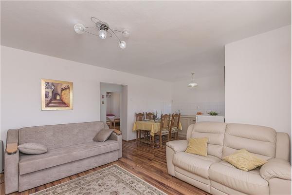 Apartment A1, for 6 persons