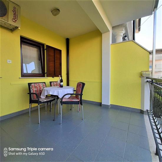 Apartment A1, for 2 persons