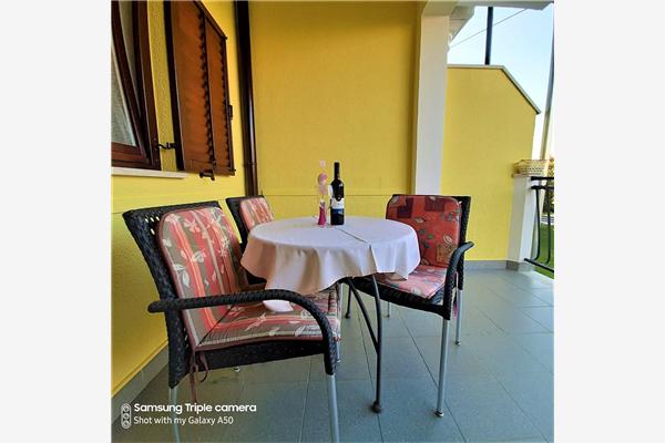 Apartment A1, for 2 persons