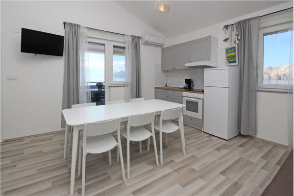 Apartment A1, for 6 persons
