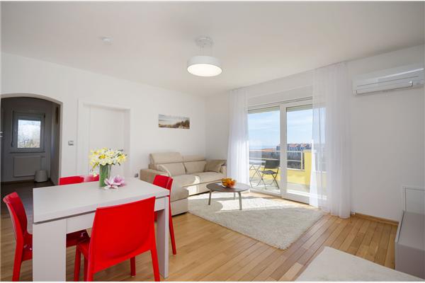 Apartment A1, for 4 persons