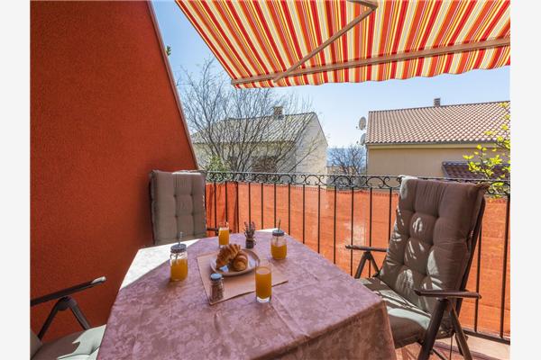 Apartment A1, for 4 persons