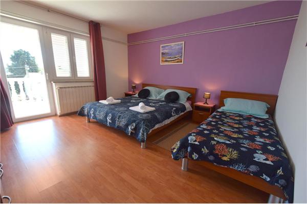 Apartment A2, for 3 persons