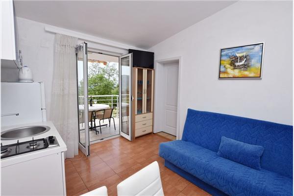 Apartment A2, for 6 persons