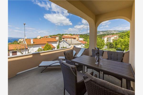 Apartment A1, for 4 persons