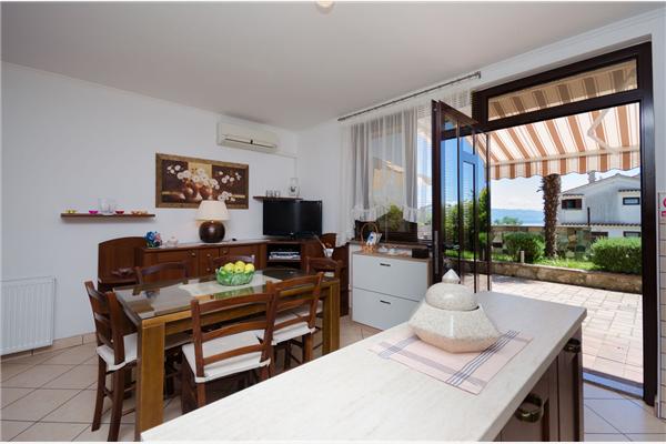 Apartment A1, for 2 persons