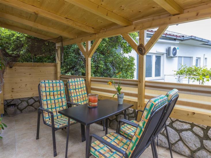 Apartment A1, for 3 persons