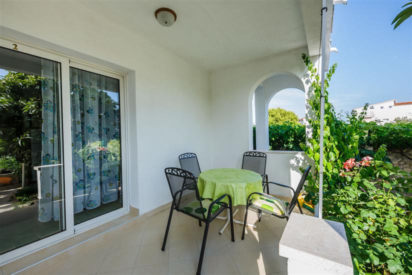 Apartment A2, for 4 persons